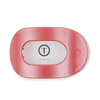 Calming Coral Large Flat Round Teleties Clip