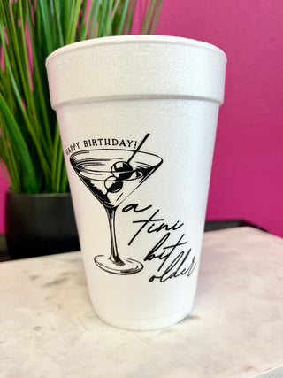 Tini Bit Older Styrofoam Cups