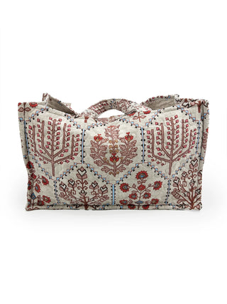 Tavi Sand Quilted Tote Bag