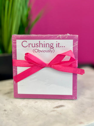 Crushing It Note Pad
