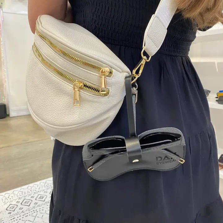 DAX Black Eyewear Clutch