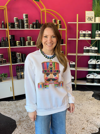 Big Bling Nutcracker Sweatshirt