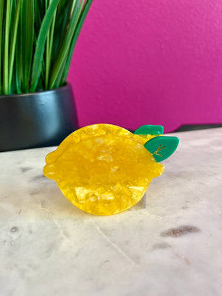 Lemon Hair Clip