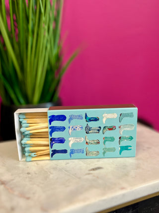 Cowboy Boots Matchbox