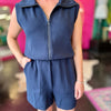 Navy Essentials Romper