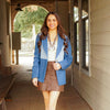 Chocolate Faux Leather Quilted Skirt