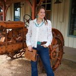 Austin Brown Leather Top Handle Purse