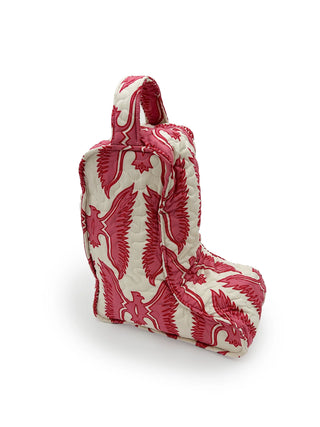 Chase Firebird Fuchsia Quilted Boot Bag