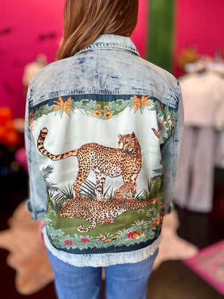Welcome to the Jungle Denim Scarf Shajacket