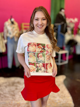 Letters to Santa Comfort Colors Tee