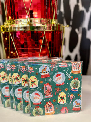 Assorted Snowglobes Napkins