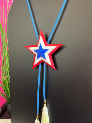 Firecracker Star Boho Necklace
