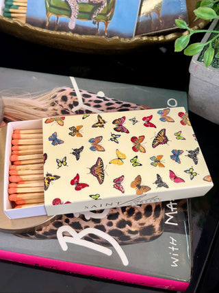 Multi Color Butterfly Matchbox