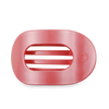Calming Coral Large Flat Round Teleties Clip