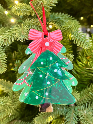 Christmas Tree Holiday Hair Clip