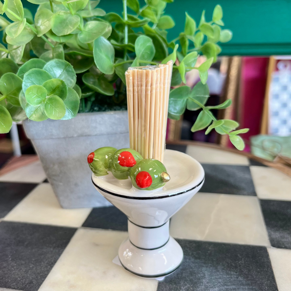 Martini Toothpick Holders