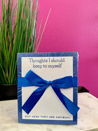 Thoughts Note Pad