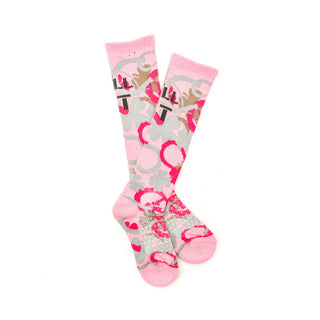 Kill It Pink Camo Boot Sock By Lucky Chuck