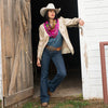 Hold Your Horses Pink Shorty 26" Wild Rag