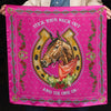 Hold Your Horses Pink Shorty 26" Wild Rag