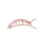 Pearly Pink Medium Flat Square Clip