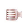Pearly Pink Medium Flat Square Clip