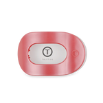 Calming Coral Medium Flat Round Teleties Clip