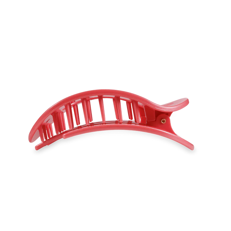 Calming Coral Medium Flat Round Teleties Clip