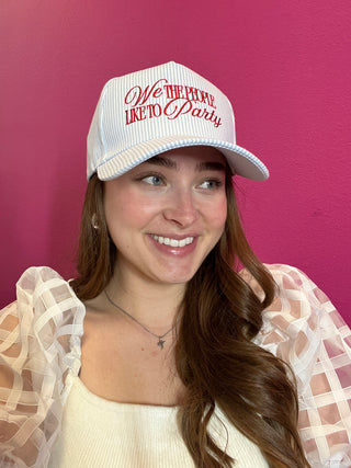 Blue We The People Baseball Hat