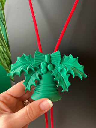 Christmas Bells Bolo Necklace by Rahya