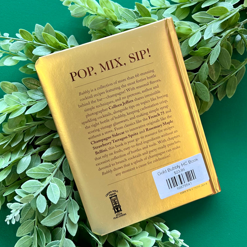 Gold Bubbly HC Book