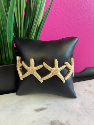 Gold Starfish Bracelet