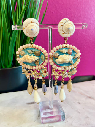 In My Shell Era Dangle Earrings