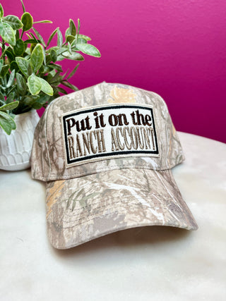 Ranch Account Light Camo Baseball Hat