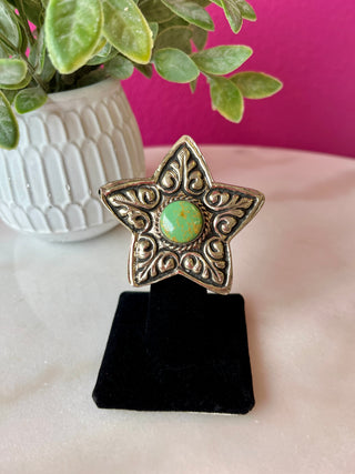 Big Star & Turquoise Ring
