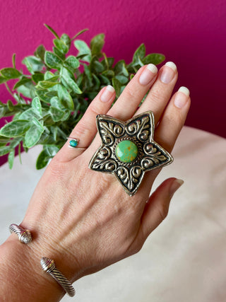 Big Star & Turquoise Ring