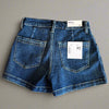 Sugar Dark Denim Utility Shorts