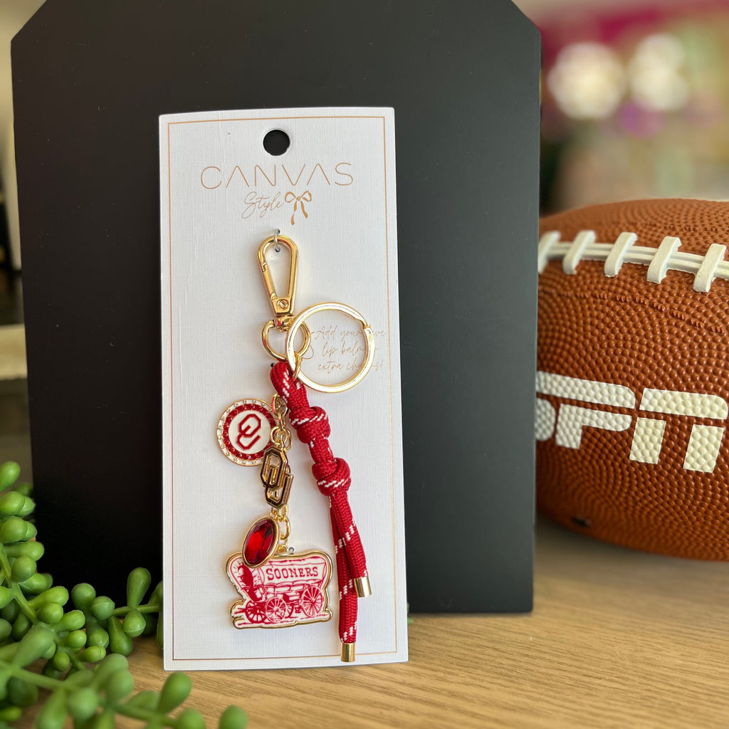 University of Oklahoma Bag Charm