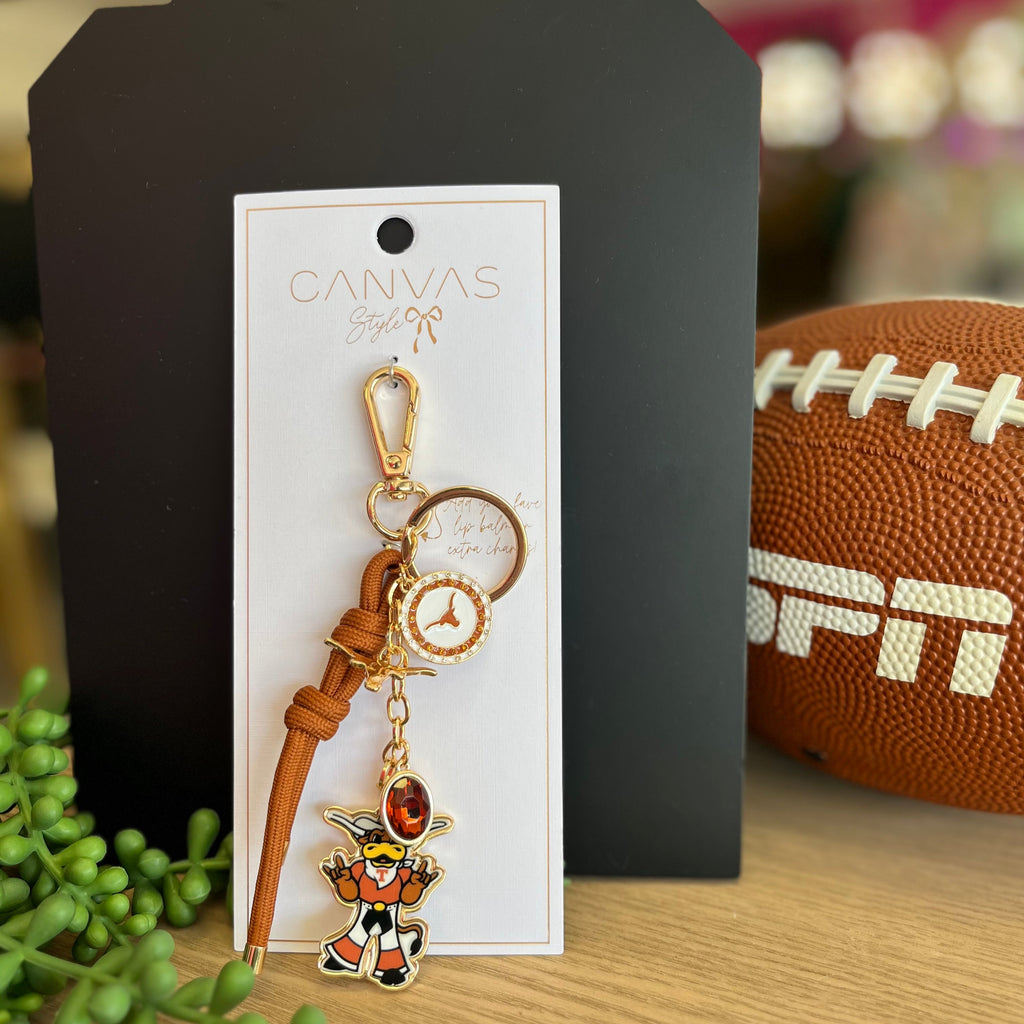 Texas Longhorns Bag Charm