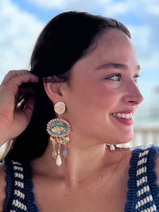 In My Shell Era Dangle Earrings
