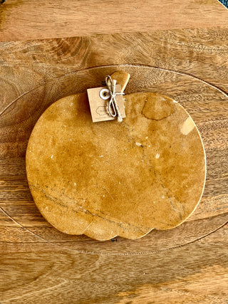 Pumpkin Marble Serving Board
