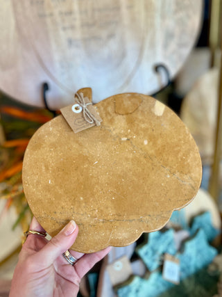 Pumpkin Marble Serving Board
