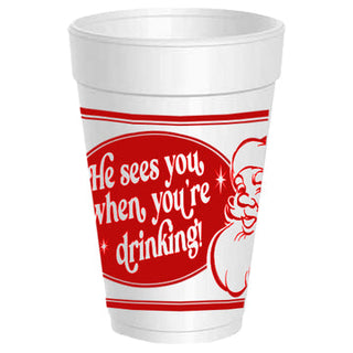 Sees You Drinking Styrofoam Cups