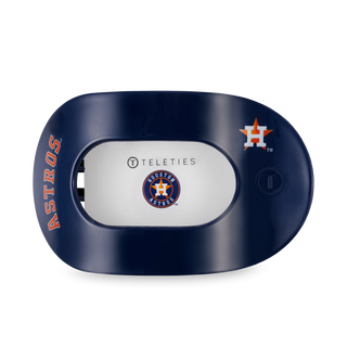 Houston Astros Lg Flat Round Teleties Clip