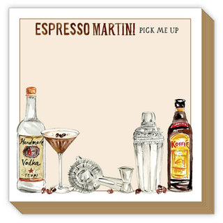Espresso Martini Pick Me Up Notepad