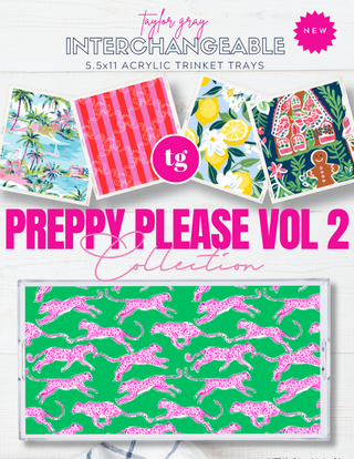 Preppy Please Vol 2 Trinket Tray Insert Set 