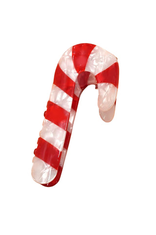 Candy Cane Hair Clip