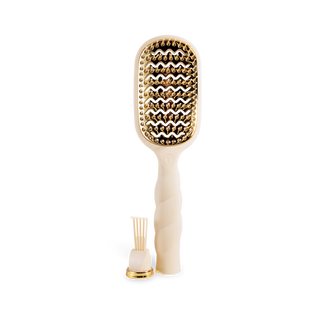 Teleties Tan Vented Hair Brush