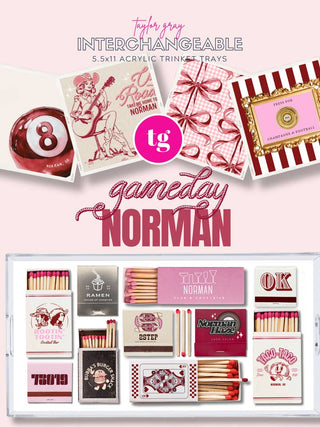Gameday Norman Trinket Tray Insert Set