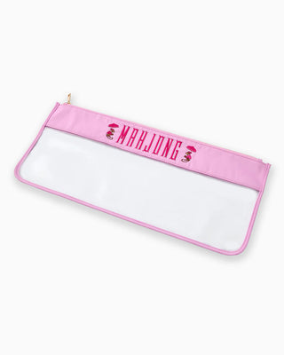 Cotton Candy Monkey Mahjong Storage Bag
